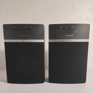 Bose SoundTouch 10 Wireless Speakers Model 416776 – Tested Works – Pair w/ Cable
